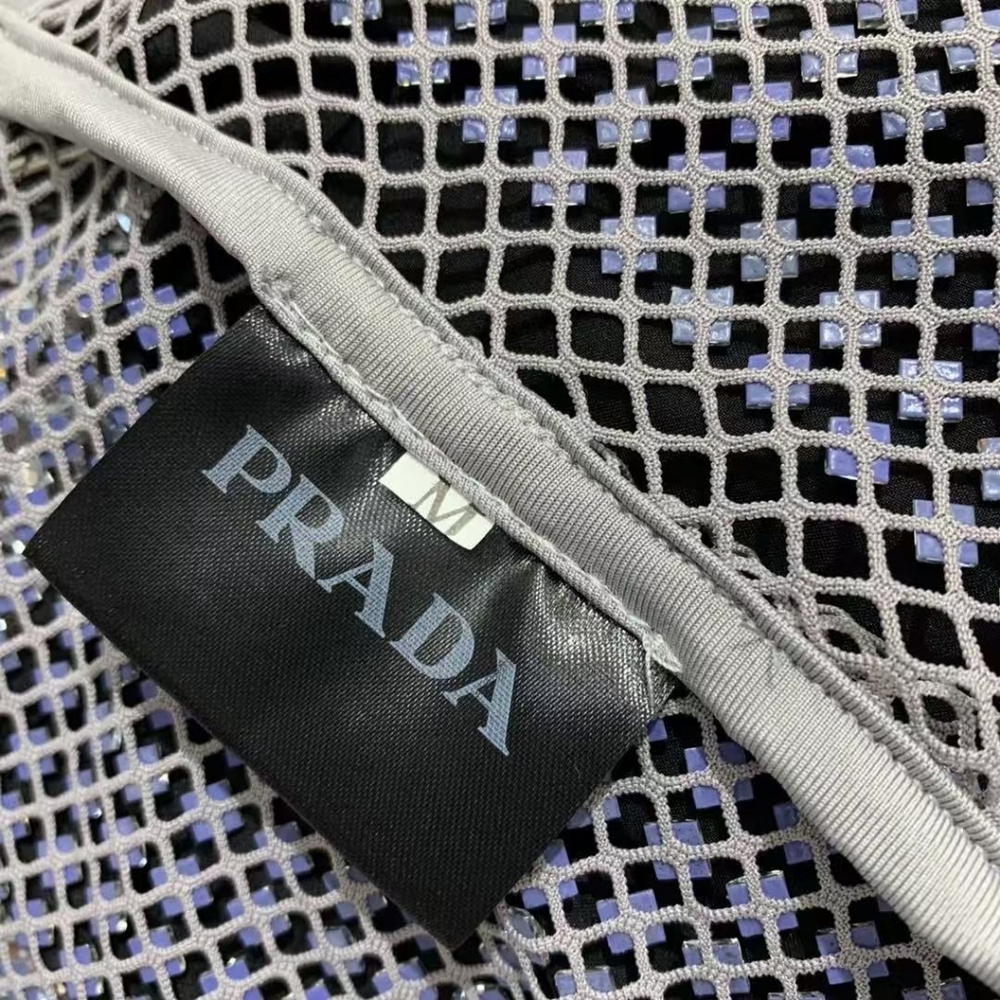 Prada  Black Logo crop  top - Picture 7 of 7